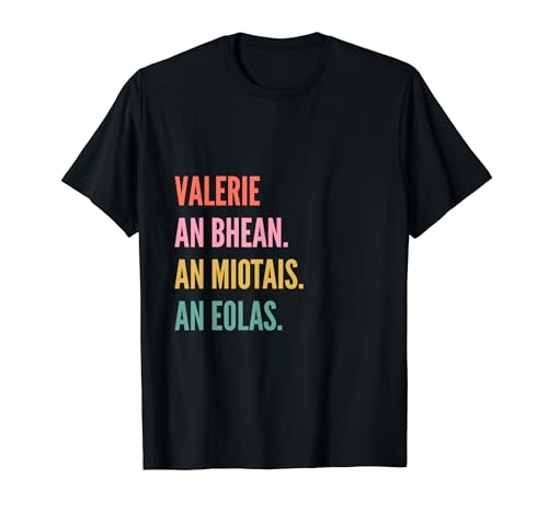 Funny Irish First Name Design - Valerie Maglietta