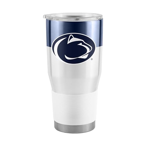 Logo Brands Penn State 30oz Colorblock Stainless Tumbler by Logo Brands - Used condition - US$11.30