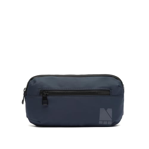 Riñonera nylon hombre MISAKO Icaro azul bolso cintura 13x4x24cm