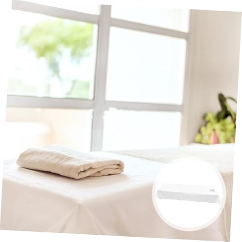 Drap housse de massage coton blanc 117 X 220 CM léger drap de table