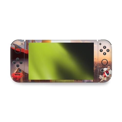 Couverture vinyle Switch OLED DC Super Pets : protège des scratchs et traces de doigts - 2