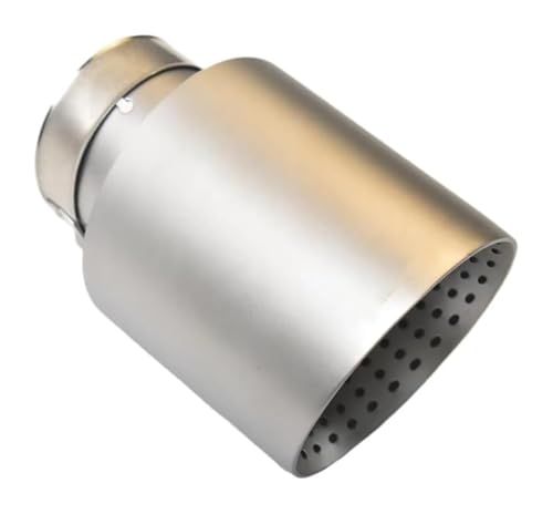 Tuyau d'échappement voiture pour modification de silencieux simple inox 76mm entrée