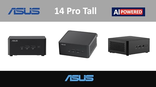 Image of ASUS NUC 14 Pro Tall AI Powered Mini Desktop w /Dockztorm USB Port Expander
