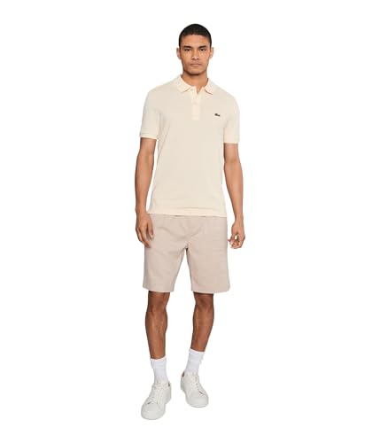 Image of Lacoste Short Sleeve Classic Fit Chine Pique Polo Shirt, L1264 Shirt