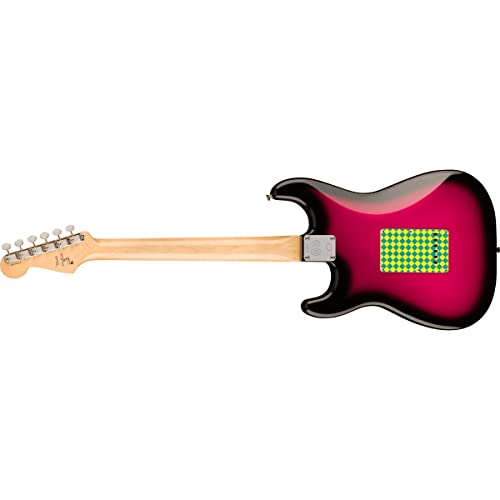 Fender Steve Lacy People Pleaser Stratocaster Chaos Burst – Guitare Électrique - Les Beatles, Paul McCartney, John Lennon, RIngo Starr, George Harrison Fender Steve Lacy People Pleaser Stratocaster Chaos Burst - Guitare Électrique – Image 4