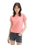 TOM TAILOR Denim 1041447 Camiseta, 35361-Shell Pink, M para Mujer