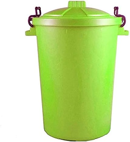 Muddy Hands 21 Litre Plastic Bin Indoor Kitchen Outdoor Garden Rubbish Waste Recycling Dustbin