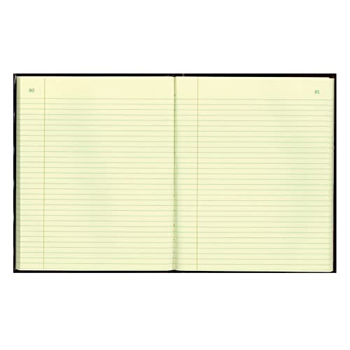 National Texhide Series Record Book, Black, 10" X 8", 300 Numbered Pages (56231) #TOP1