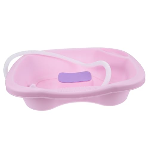 ASAKKURA ポータブルベッドサイドヘアウォッシュ盆 人間工学設計で肩と首をサポート 快適に使える平置きシャンプー台 高齢者 寝たきりの方