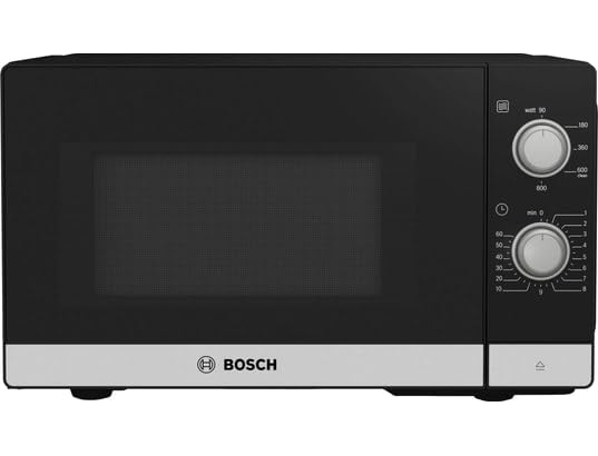 Bosch FFL020MS2F, Serie 2, Microondas, Colocación libre, Acero inoxidable