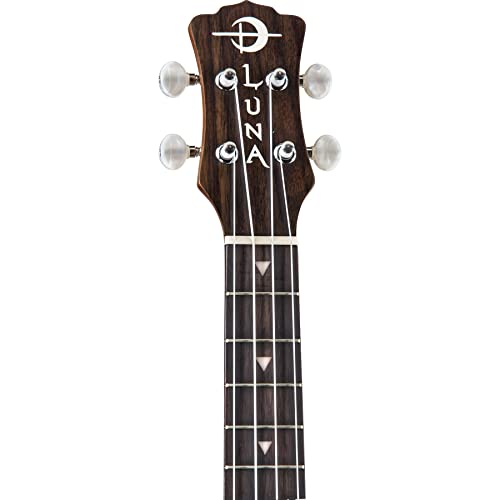 Luna UKE TTN MAH Tattoo Mahogany Tenor Ukulele thumb #3