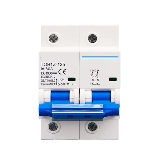Disjoncteur 2P 1000V DC 100A : protégez votre batterie contre les surintensités solaires