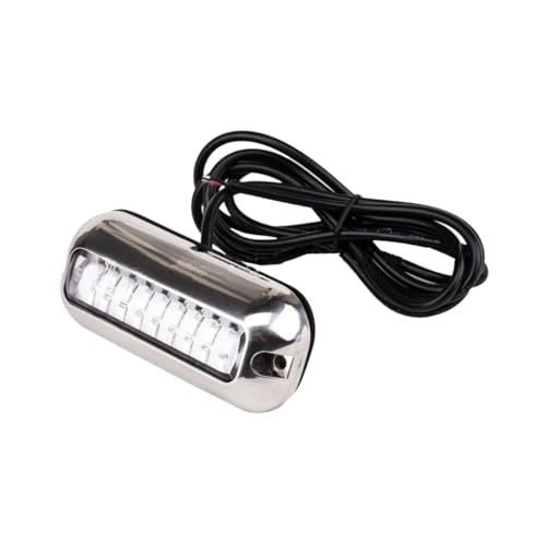 BESPORTBLE Stainless Steel 27 Led Underwater Bridge Lamp Marine Ship Light 50w for Boat