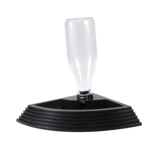 Sosoport Pet Water Feeder Triangle Shape Reptile Drinking Fountain Automatic Waterer Dog Water Bowl Fountain