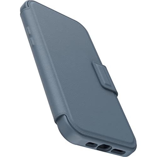Image of OtterBox Detachable Folio Wallet (Case Sold Separately) for MagSafe - iPhone 15 Plus and iPhone 14 Plus - BLUETIFUL (Blue)