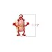 ArtCreativity 12 Set 1.75” Mini Monkey Parachute Toys for Kids for Boys and Girls, Vinyl Toys in Assorted Colors,Durable Plastic Guys Playset, Fun Zoo Animal Themed Party Favors