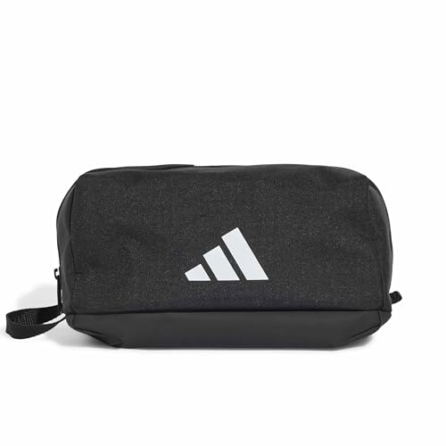 adidas Mixte Tiro Wash Kit Bag Backpack, black/white, One Size