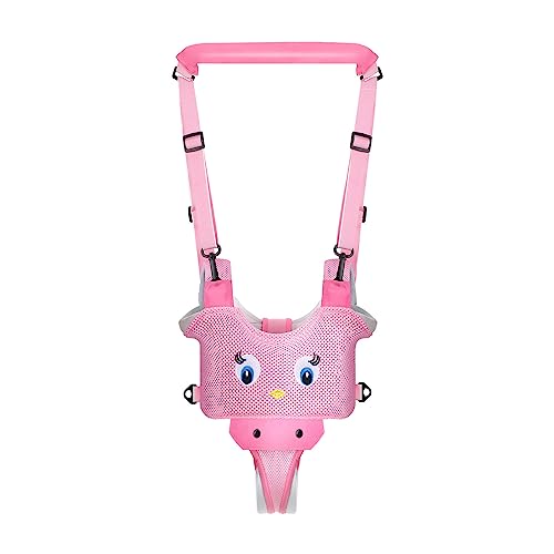Baby Walking Harness - Toddler Walker Harness Adjustable Assistant Belt - Handheld Kids Walker Helper - Infant Learning Walk Support Assist Trainer Tool for 8-24 Month Old (Chicken)