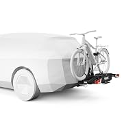 Thule EasyFold XT Fahrradträger, Fahrradträger Anhängerkupplung Black/Aluminum, 2 Bikes – Ansicht 2