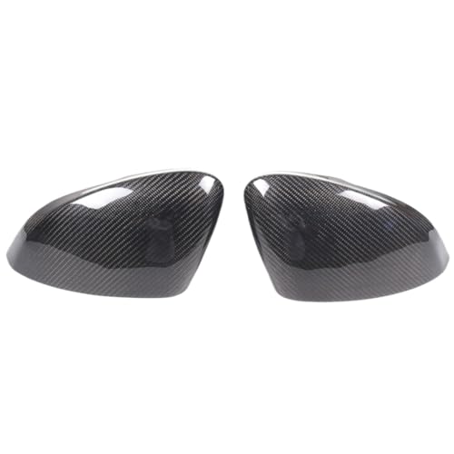 Coque de rétroviseur en fibre de carbone véritable pour F-Type rechange extérieur de luxe