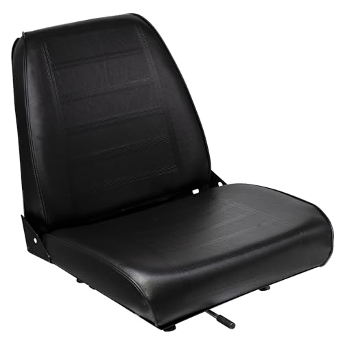 Wise Industrial WM682 Universal Bucket Seat Assembly, Black