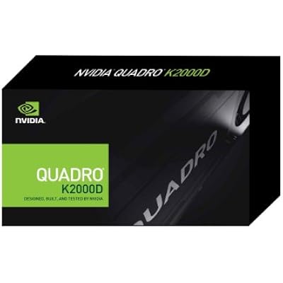 PNY NVIDIA Quadro K2000D 2GB GDDR5 Memory Graphics Cards VCQK2000D-PB