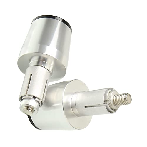 Curseur de guidon moto 22mm CNC argent anti-vibration pour Yamaha MT03
