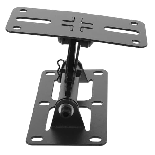 HONMEET Column Speaker Mount Bracket Rotatable Wall Shelf for Center Speakers Space Saving Design Durable and Sturdy for Home Theater Setup