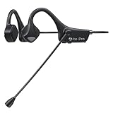 骨伝導イヤホンマイク付き Bluetooth ヘッドセット ENC高精度ノイズキャンセリング 超クリアな通話 耳を塞がない こつでんどう イヤホン bluetooth 5.3 急速充電 26g超軽量 270°回転マイク IP54防水 自動ペアリング 技適認証済み ハンズフリー通話/ビジネス用/テレワーク/Web会議/zoom iOS/Android対応