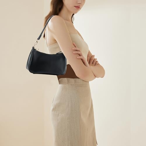 Bolso para mujer con 2 correas removibles y cierre de cremallera miniatura 2