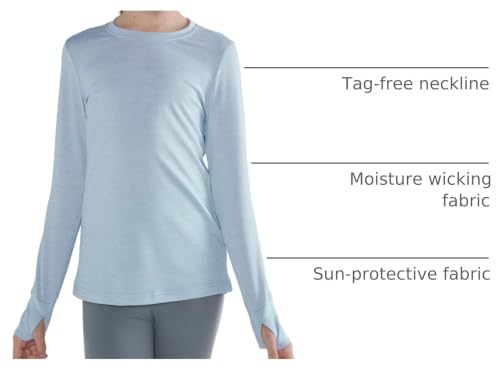 Image of Liberty Pro 3 Pack Youth Girls Active Long Sleeve Shirts