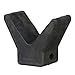 Attwood 11200-1 Boat Trailer Rubber Bow Stop V-Block, Black, 2-Inch by 2-Inch