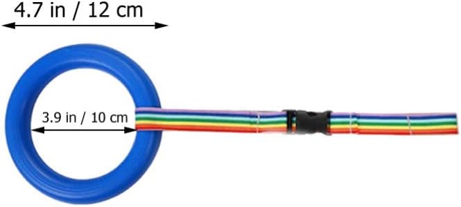 Daycare Supplies 6pcs Children Safety Walking Rope with 6 Handles Colorful Walking Rope Outdoor Safety Rope for Preschool Nursery Daycare Kindergarten Toddler Leash