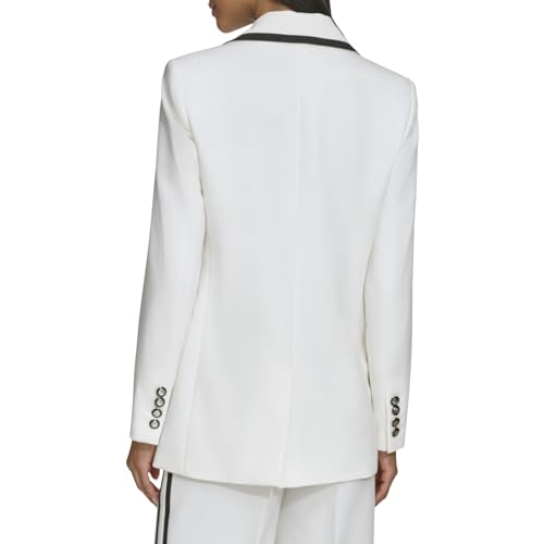 KARL LAGERFELD Women's Piping Detail Blazer3