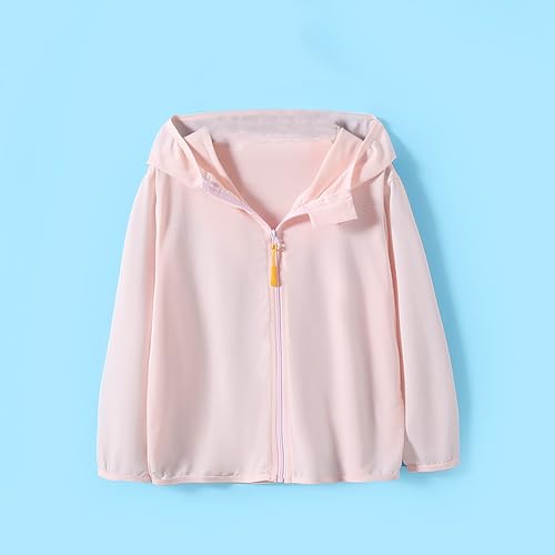 Kids Girls Boys Sun Shirts Full Zip 𝐔p𝗳 50+ Sun 𝐏rotection Hoodie Jacket Long Sleeve Hiking Outdoor3