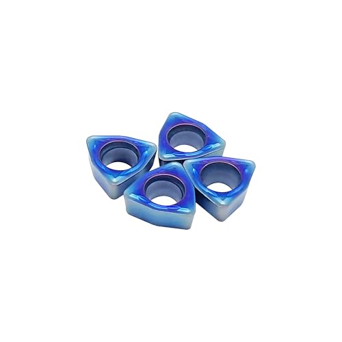 10pcs WCMX030208FN Insertos de Carburo para Torno miniatura 4