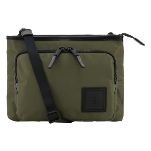 [ランバンオンブルー] サコッシュ ショルダーバッグ 撥水 ショート メンズ 541101 LANVIN en ミニショルダー ワンマイル 横型 斜め掛け 肩掛け 旅行 【12】 カーキ