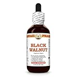Black Walnut (Juglans Nigra) Dry Hull Tincture, Made in Hawaii, Organic Raw Materials, All Natural, Vegan, Pure Liquid Extract - 2 fl.oz