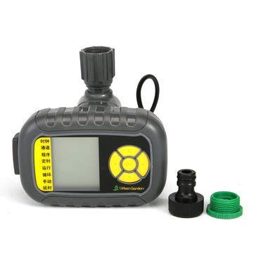 WorldCare Single Outlet Programmable Hose Faucet Timer Tap Timer Irrigation Watering Automatic Controller