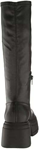 Steve Madden Women's Tero Fashion Boot, Black/Black, 9 | Image 2