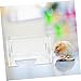 SUPVOX Hamster Hideout House for Hamsters Small Pets Acrylic Decorative Habitat