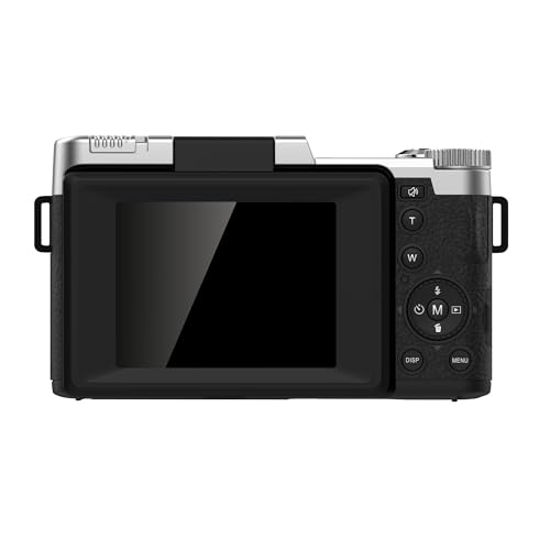 Cámara de Fotos Digital Compacta 64MP 5K con Autofoco, Pantalla LCD de 3 Pulgadas y WiFi, Ideal para Youtube