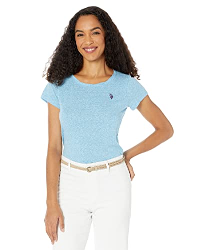 Tee shirt U.S. Polo Assn. de qualité supérieure bleu chiné XL