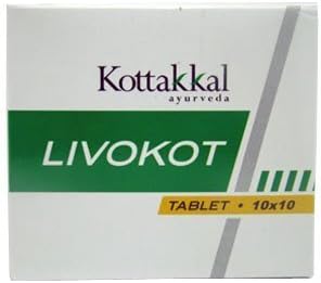 Kottakkal Arya Vaidya Sala Livokot 100 Tablets by Kottakkal Arya Vaidya Sala