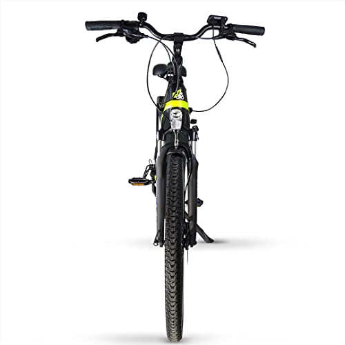 Trekking E-Bike UrbanBiker Viena Gelb 26 Zoll mit 250W Motor