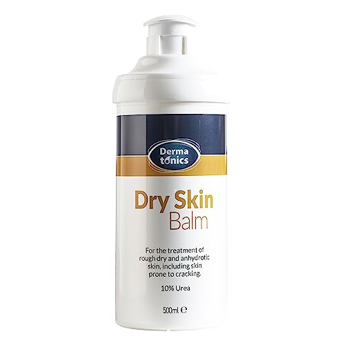 Dermatonics Dry Skin Balm - Moisture Solution for Rough, Cracked Skin,500ml, Enriched with 10% Urea, Hydrates, Soothes, and Repairs,Dermatologist Recommended for Intensive Dry Skin Care