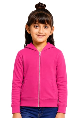 Image of ADBUCKS Girl's Cotton Hooded Sweatshirt