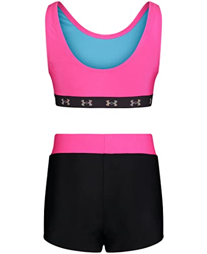 Under Armour Girls' Bikini and Shorts Swim Set2