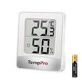ThermoPro TP49 Petit Hygromètre Numérique Thermomètre Intérieur Thermomètre D'ambiance Mon...