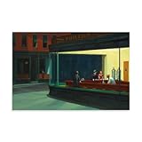 XuXueCC Edward Hopper Wandkunstdrucke, Gemälde, Poster, 